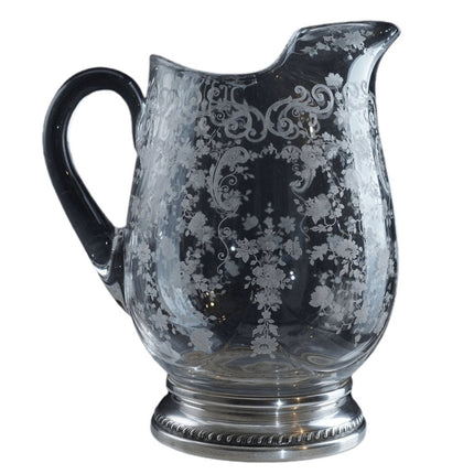 Sterling Mounted Cambridge Chantilly Water pitcher - Estate Fresh Austin