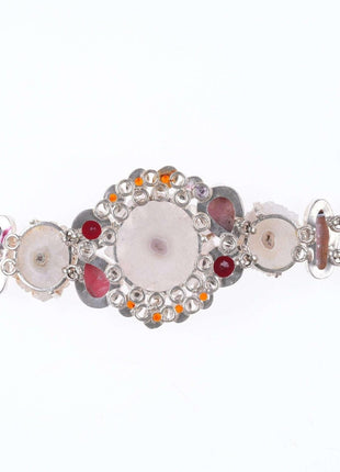 Sterling Multi - Gemstone bracelet - Estate Fresh Austin