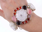 Sterling Multi-Gemstone bracelet - Estate Fresh Austin