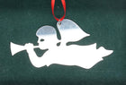 Sterling Retired James Avery Angel with Horn Christmas ornament - Estate Fresh Austin