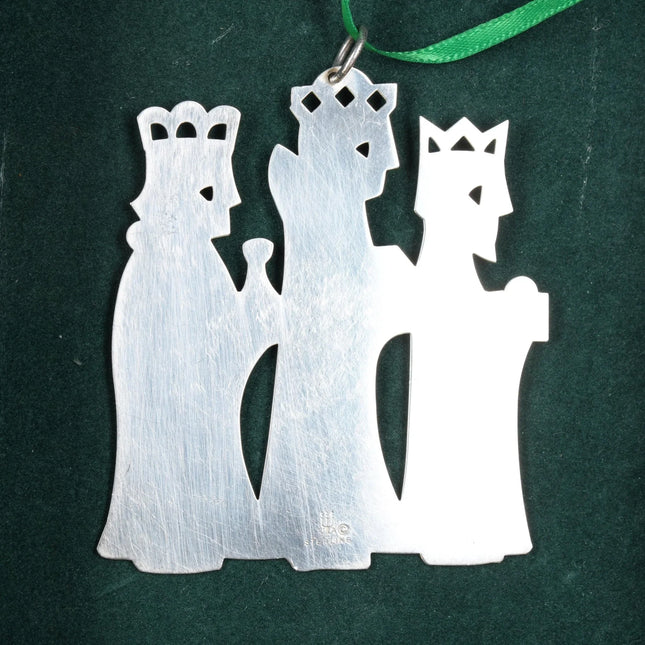 Sterling Retired James Avery Three Wise Men Christmas ornament - Estate Fresh Austin