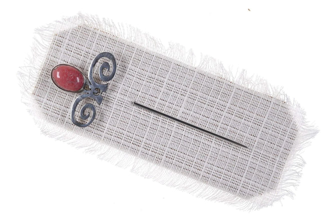 Sterling Silver Stickpin by Claudio Gomez Mariana Araujo Plateria Criolla y Joye - Estate Fresh Austin