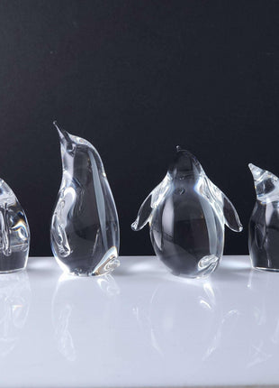 Steuben Penguin Family of 4 - Estate Fresh Austin