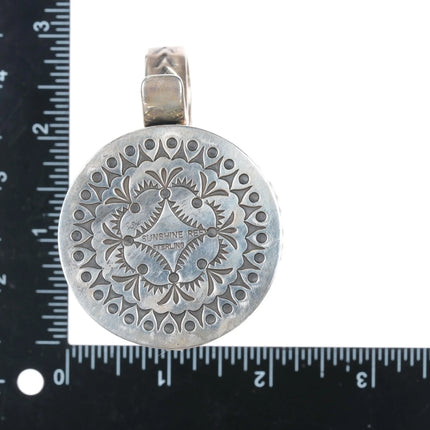 Sunshine Reeves Navajo heavily stamped sterling baby cup/small mug a - Estate Fresh Austin