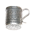 Sunshine Reeves Navajo heavily stamped sterling baby cup/small mug b - Estate Fresh Austin
