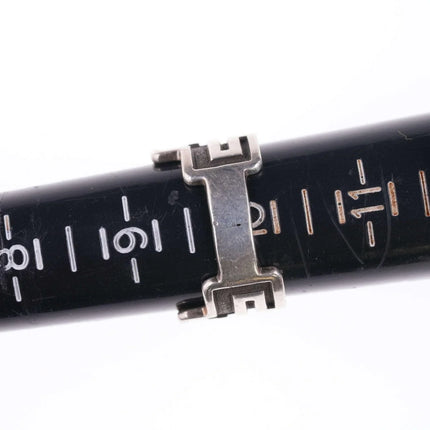 sz10 Alvin Tso Navajo Sterling and high grade turquoise ring - Estate Fresh Austin