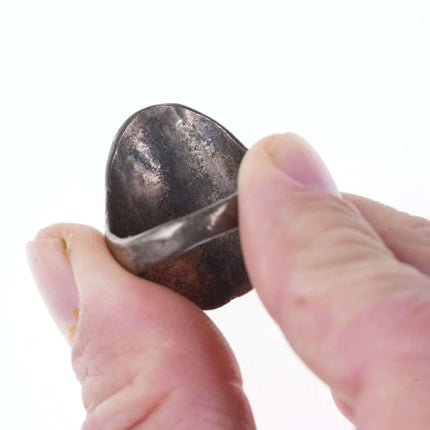 sz10 Vintage Native American Silver/turquoise ring - Estate Fresh Austin