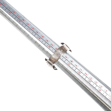 sz10 Vintage Native American sterling ring with pyrite turquoise - Estate Fresh Austin