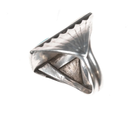 sz10.5 Richard and Geneva Terraza Zuni sterling cobblestone ring - Estate Fresh Austin