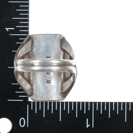 sz10.5 Richard and Geneva Terraza Zuni sterling cobblestone ring - Estate Fresh Austin