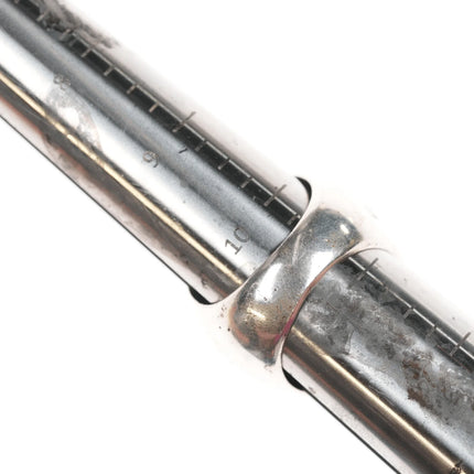 sz10.75 Large Vintage Zuni redbird inlay sterling ring - Estate Fresh Austin