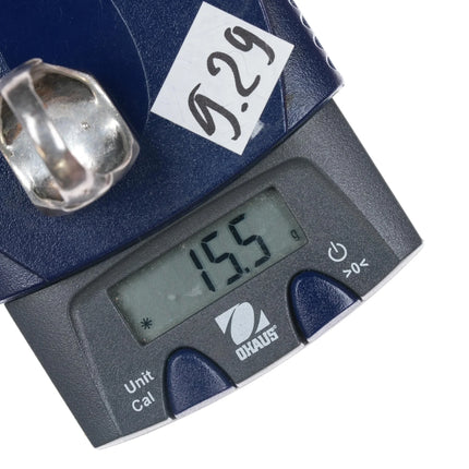 sz10.75 Vintage Native American silver and turquoise ring - Estate Fresh Austin