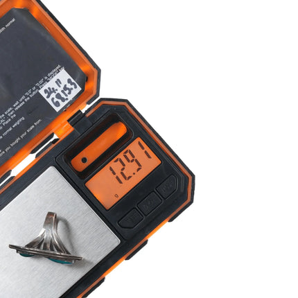 sz11.25 Vintage Native American silver and chrysocolla ring - Estate Fresh Austin