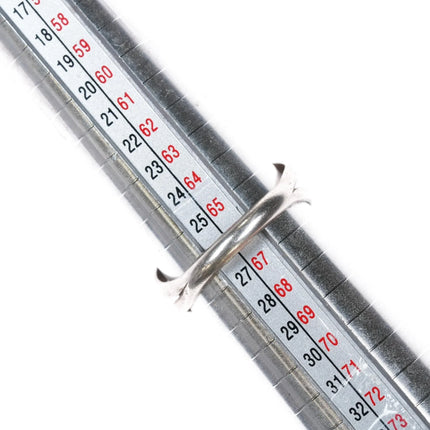 sz11.5 Vintage Navajo sterling and turquoise long ring - Estate Fresh Austin