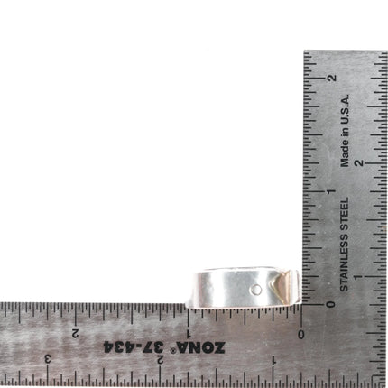 sz11.75 Retro Barnes Sterling/14k freeform modernist ring - Estate Fresh Austin