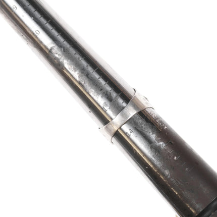 sz13.5 MD Native American sterling green turquoise, chip inlay ring - Estate Fresh Austin