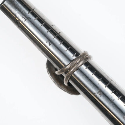 sz3 Burt Francisco Navajo silver and turquoise ring - Estate Fresh Austin