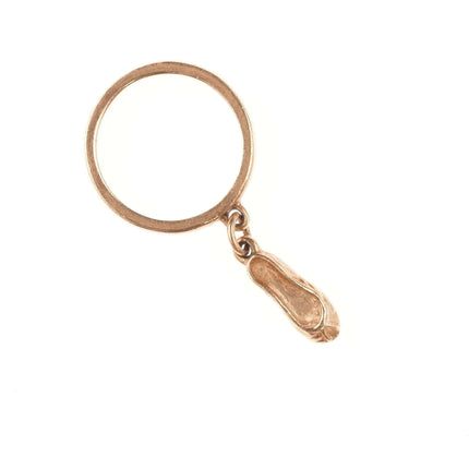 sz3 Retired James Avery 14k gold Ballet slipper ring - Estate Fresh Austin
