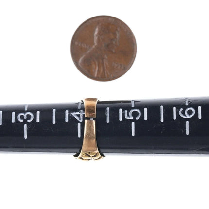 sz4 Antique Chinese 18k Jadeite ring - Estate Fresh Austin