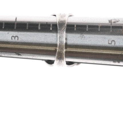 sz4 c1940's Navajo high grade turquoise sterling ring - Estate Fresh Austin