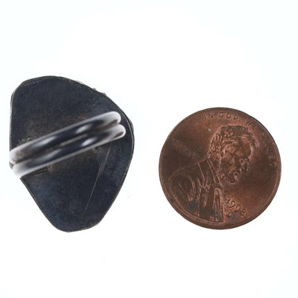 sz5 Vintage Native American Sterling turquoise ring - Estate Fresh Austin