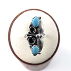 sz5 Vintage Navajo Sterling silver/Turquoise ring - Estate Fresh Austin