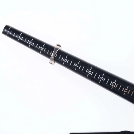 sz5 Vintage Zuni channel inlay sterling spinner ring - Estate Fresh Austin