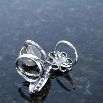 Sz5.25 Vintage Sterling Silver Rings Lot of 3 - Estate Fresh Austin