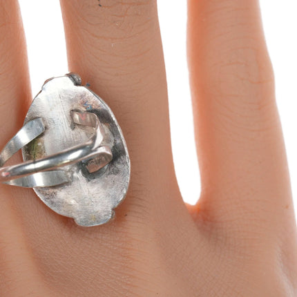 sz5.5 Vintage Navajo Royston turquoise ring - Estate Fresh Austin