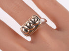 sz5.75 Retro 14k/sterling ring - Estate Fresh Austin
