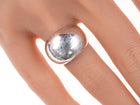 sz6 Retired James Avery Hammered sterling dome ring - Estate Fresh Austin