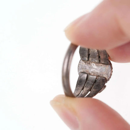 sz6 Vintage Native American sterling/turquoise ring - Estate Fresh Austin