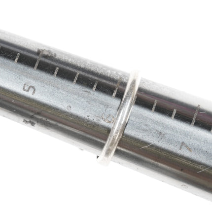 sz6.25 Nieto Zuni silver, turquoise, and coral ring - Estate Fresh Austin