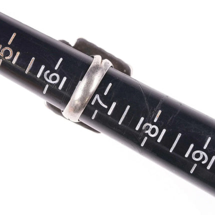 sz6.75 Vintage Native American silver and turquoise ring - Estate Fresh Austin