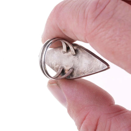 sz6.75 Vintage Navajo sterling and turquoise ring - Estate Fresh Austin