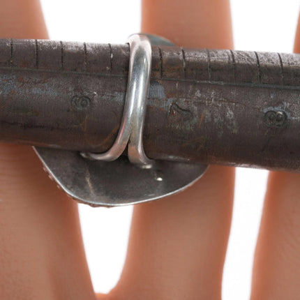 sz6.75 vintage Navajo sterling and turquoise ring - Estate Fresh Austin