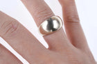 sz7 Retro J Crew sterling silver ring - Estate Fresh Austin