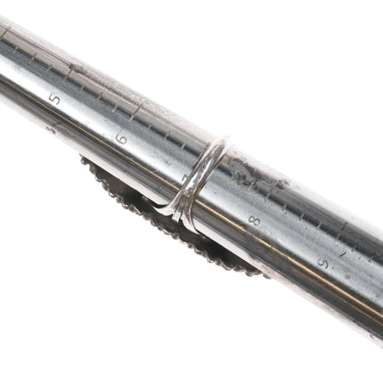 sz7 Vintage Zuni silver needlepoint long ring - Estate Fresh Austin