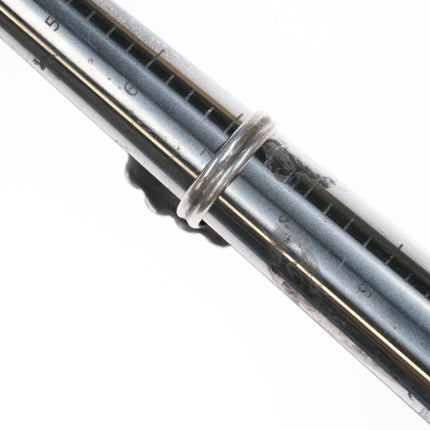 sz7.25 Vintage Native American silver and turquoise/chrysocolla ring - Estate Fresh Austin