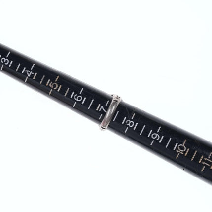 sz7.25 Vintage Native American Sterling/turquoise ring - Estate Fresh Austin