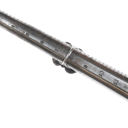 sz8 Vintage Native American silver and turquoise ring with 4 leaves - Estate Fresh Austin