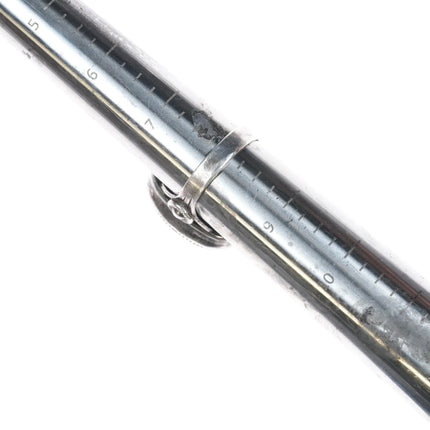 sz8 Vintage Native American silver Kings Manassa turquoise ring - Estate Fresh Austin