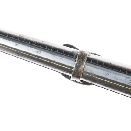 sz8 Vintage Native American sterling two turquoise ring - Estate Fresh Austin