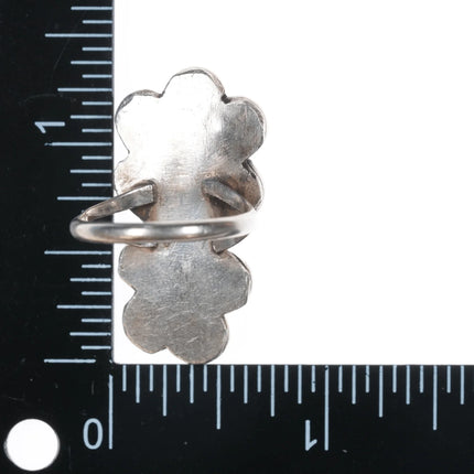 sz8.5 Vintage Native American silver high grade turquoise ring - Estate Fresh Austin