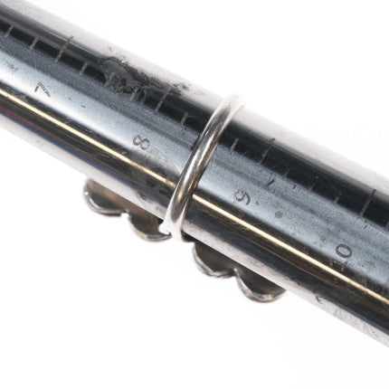 sz8.5 Vintage Native American silver high grade turquoise ring - Estate Fresh Austin