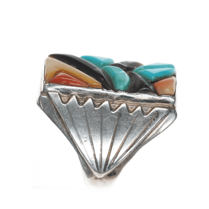 sz8.75 Richard & Geneva Terraza Zuni sterling cobblestone ring - Estate Fresh Austin