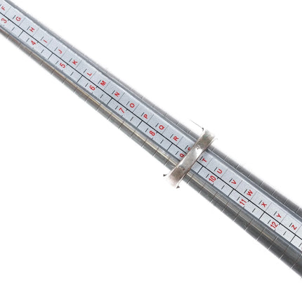 Sz9 Vintage Native American sterling turquoise, shell, and jet cobblestone ring - Estate Fresh Austin