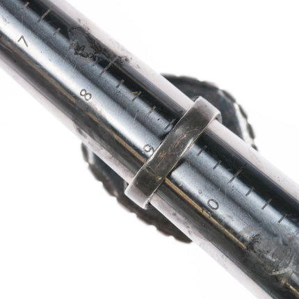 sz9.25 Amazing vintage Native American sterling high grade turquoise ring - Estate Fresh Austin