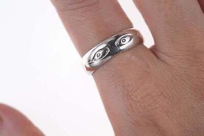 Sz9.5 BJ Vintage Southwestern Sterling/turquoise ring - Estate Fresh Austin