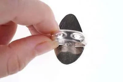 Sz9.5 BJ Vintage Southwestern Sterling/turquoise ring - Estate Fresh Austin